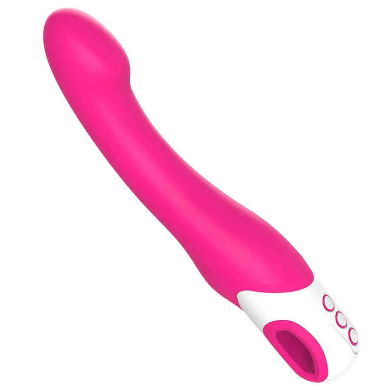 NXY Vibrators Sexuell kroppsmassage Sexleksak Kvinnor Clit Stimulator G Spot Rechargeable Silicone Clitoris Dildo 0106