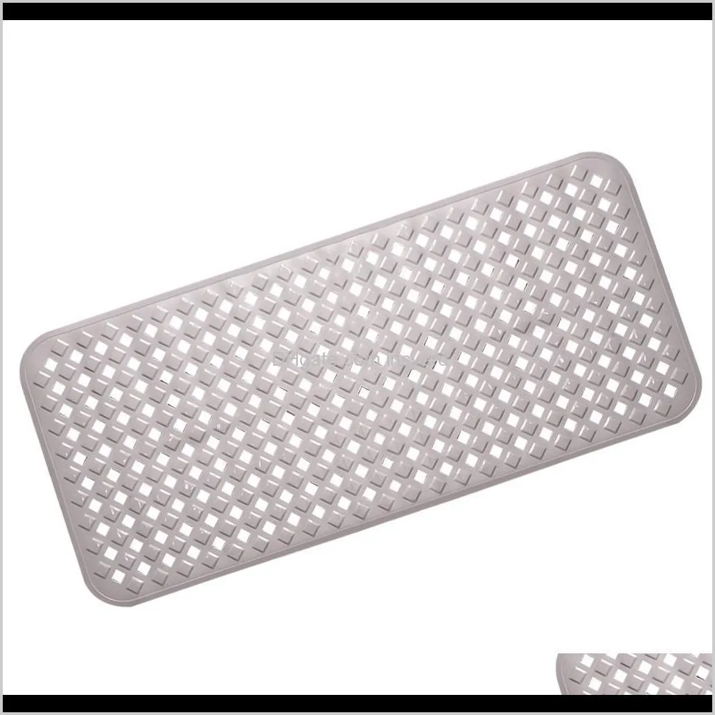 patented bath shower tub mat wash antibacterial latex bathtub mats drain holes suction cups bathroom mats