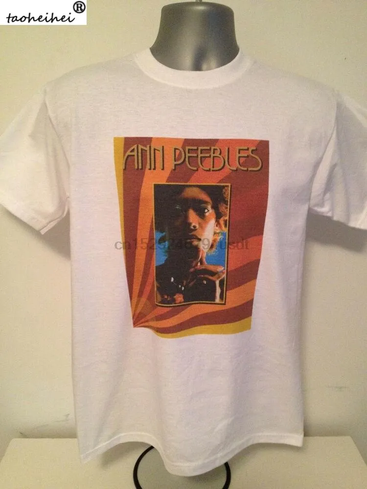 T-shirt da donna ANN PEEBLES - I Cant Stand The Rain Ispirata Memphis Soul anni '70 Funk Rnb