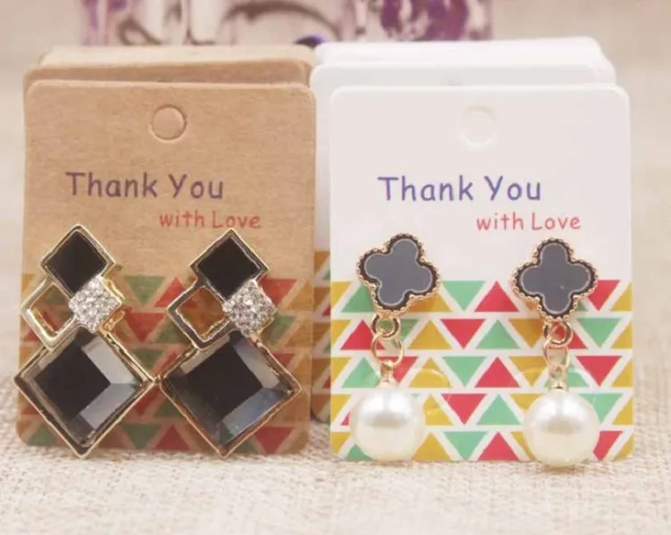 Printed Earring Card 