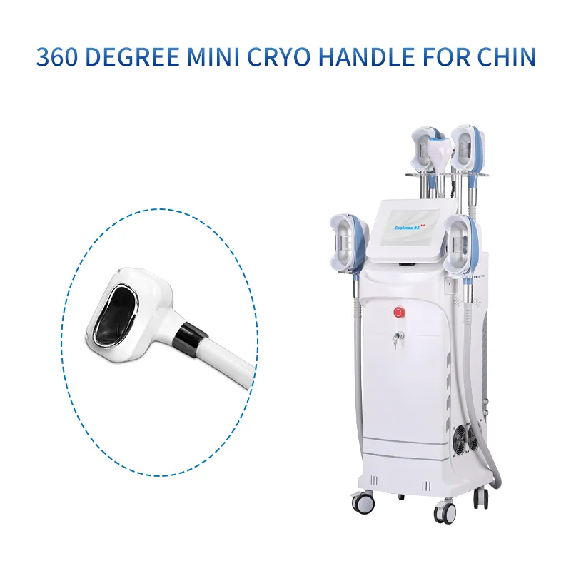 5 في 1 آلة تجميد الدهون تنحيف 40K تجويف الجسم RF 360 تحلل cryolipysis cryo الفراغ بالتبريد الوجه دهون تقليل الجمال Quipment