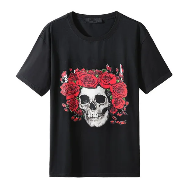 21S Date Designer Hommes T-shirts Hommes Femmes Lettre Logo T-shirts Noir Blanc Casual Lâche Mode Rue Vêtements Conception T-shirts Top Qualité