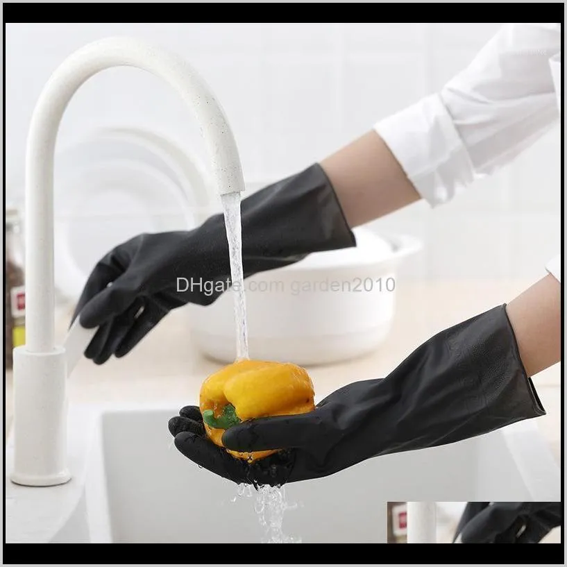 使い捨てキッチンディッシュ家庭用手袋食器洗いゴム洗濯服クリーニング1 Onniz FXUF1