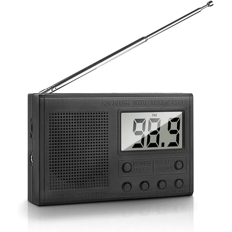 Radio FM Digital Kit DIY 87-108Mhz Adjustable Wireless Receiver Timed Broadcast Function For Soldering Learning