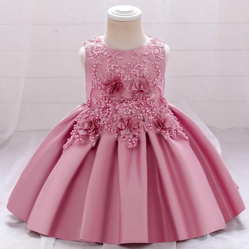 Baby girl 1st birthday party dress deals
