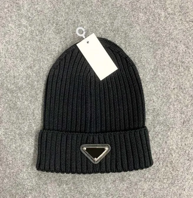 Nieuwe Frankrijk mode heren ontwerpers hoeden motorkap winter beanie gebreide wollen muts plus fluwelen pet skullies Dikker masker Fringe mutsen hoeden