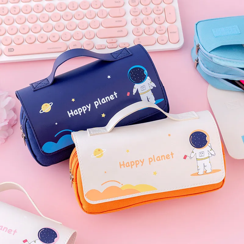 Wholesale Large Capacity Happy Planet Yoobi Backpack Pencil Case With  Handle Waterproof Stationery Pouch For Kids Creative Flip Pen Case Perfect  Gift From Misssecret, $9.71