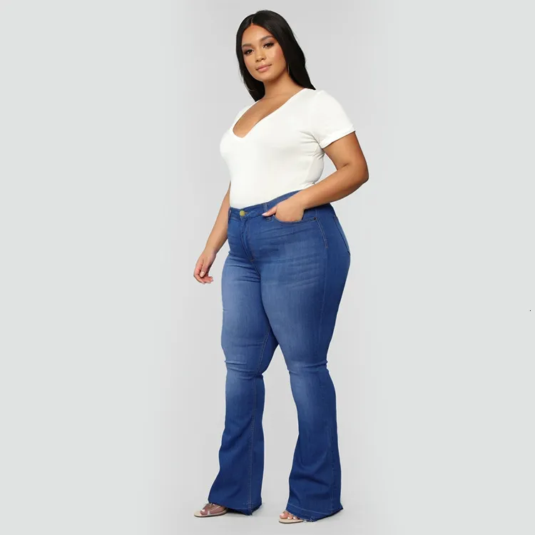 Wholesale-Women Jeans,female Pants,wide Leg Casual Jeans Loose Plus Size Women's  Trousers#E066, $35.53, DHgate.com