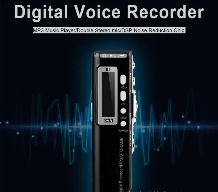 Digital Voice Recorder 4/8 / 16 GB Memoria flash Ghost Caccia Attrezzatura paranormale