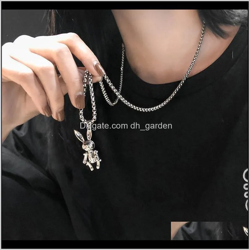 necklace women`s net red ins tide long model simple autumn and winter hundred sweater chain pendant necklaces