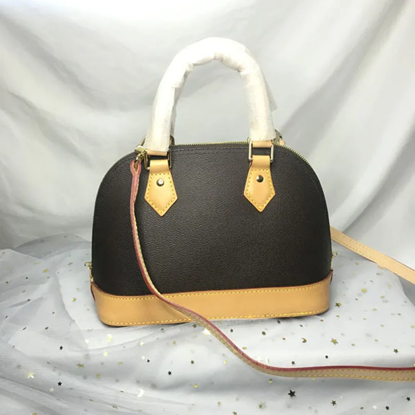 M53152 N41221 ALNA BB Handtasche klassische Damen Leder Shell Taschen Designer Tote Geldbörse Mode Umhängetasche Umhängetasche