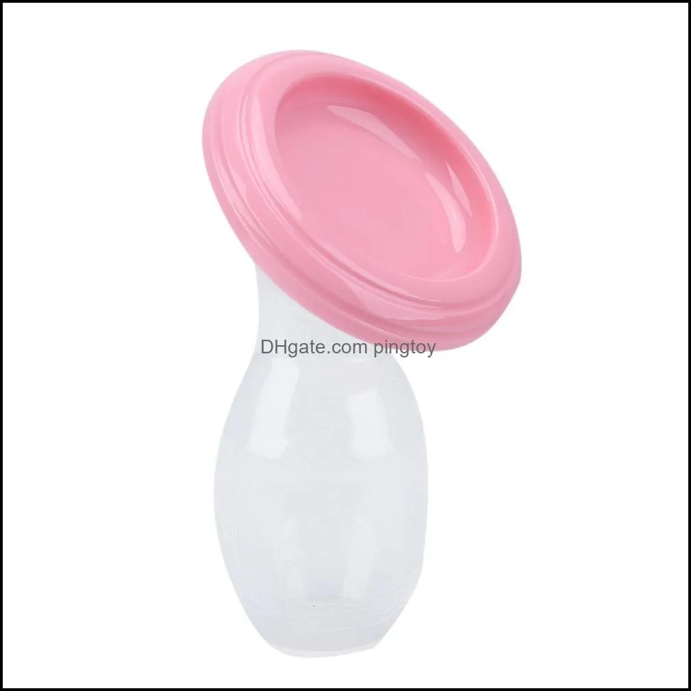 Manual Breast Pump Partner Breast Feeding Collector Automatic Correction Breast Milk Pump Nipple Suction Pump with Cover
