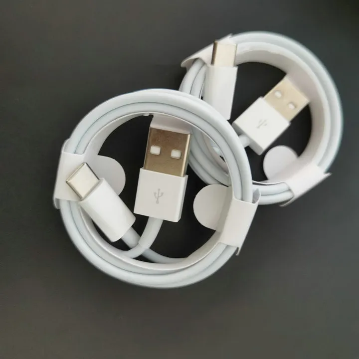 Fabrieksprijs Hoge snelheid USB-C 1M 3ft snellader Type-C kabeloplader voor huawei xiaomi Galaxy S8 S9 S10 note 9 Universele gegevensoplaadadapter