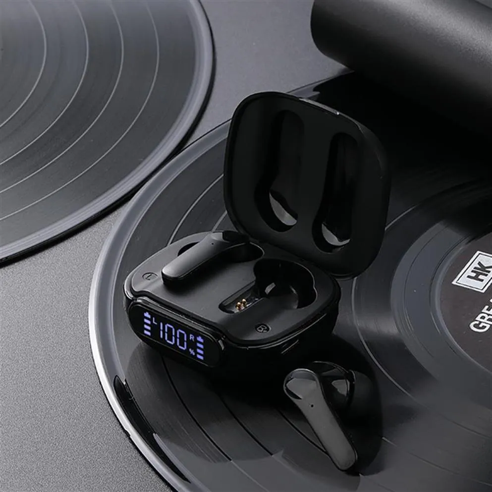 L52 Tws Bluetooth-Ohrhörer-Handy-Wiederaufladbares Headset ANC Rauschen Abbrechen mit DisplayA26A11