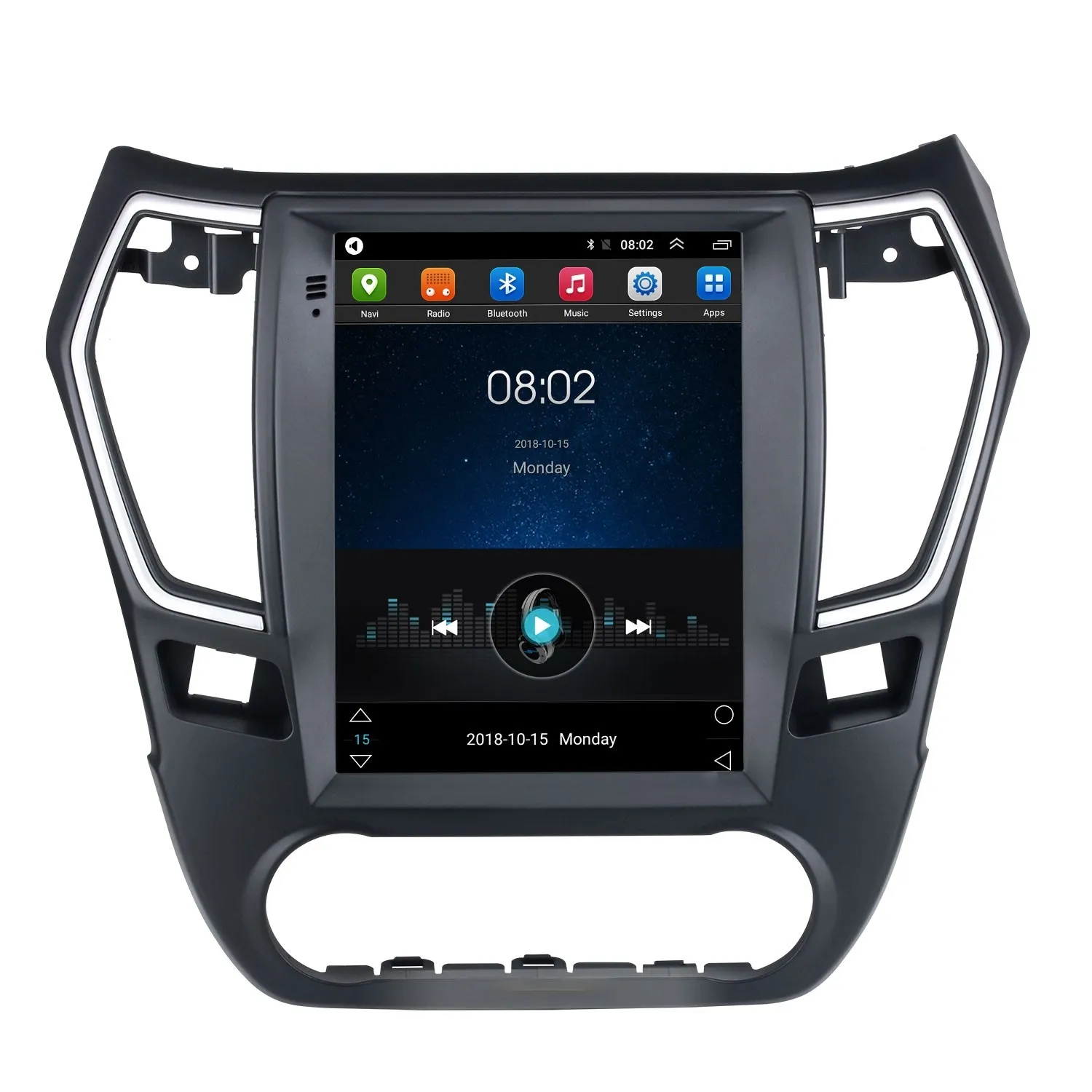 Lettore radio Dvd per auto multimediale per DongFeng EOLO A30 Android 10 Campione di navigazione a schermo verticale Accetta