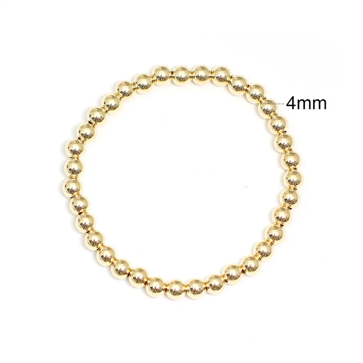 Beadsnice 14k Gold наполненный бисером браслет старинные женские ювелирные изделия