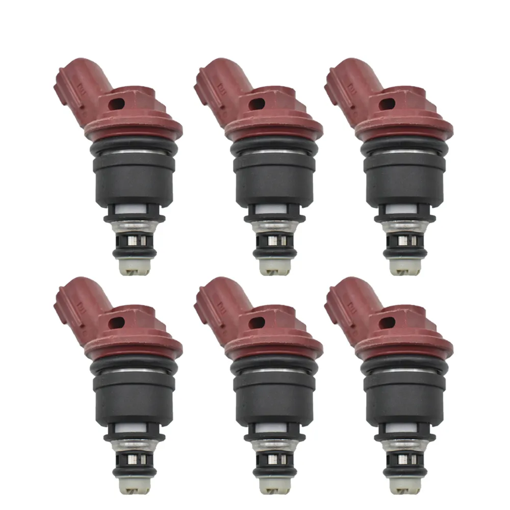 6 pc Original Begagnade Bränsleinsprutningsmunstycke A4600 270CC för 92-99 NISSAN MAXIMA INFINITI I30 96-99 3.0L