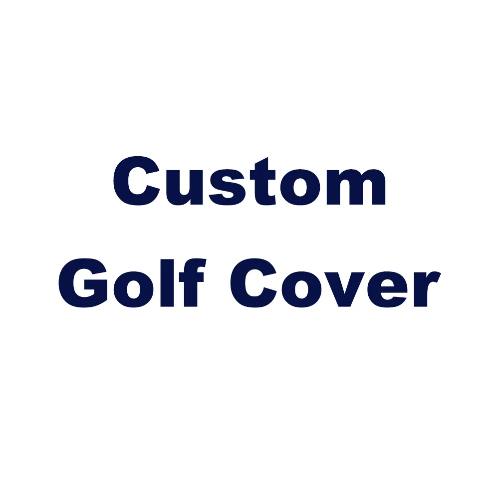 Aangepaste golfclub headcover coureur hout Hybird Blade Mallet Cover