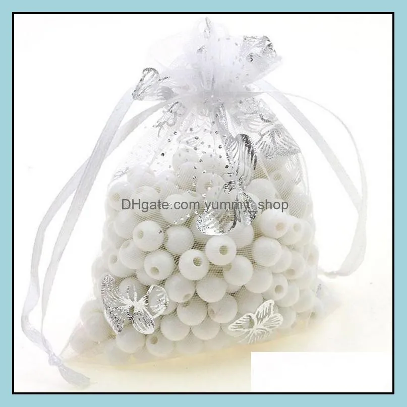 dozens of sizes mesh Organza Bag Jewelry Gift Pouch Wedding Party Xmas candy drawstring bags package Size 7x9 9x12 10x15 15x20 20x30