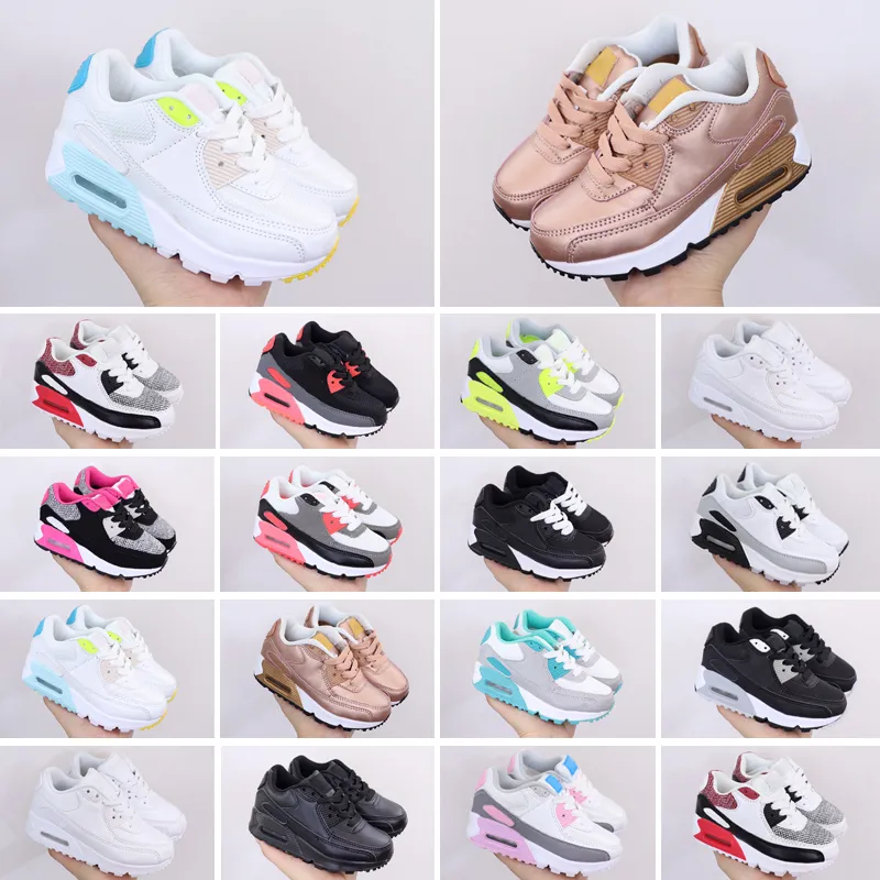 Nike air max 95 2019 소년 소녀 운동가를위한 신생아 운동화 소녀 조깅화 10 대의 스포츠 Chaussures 청소년 Chaussure 조깅 아동