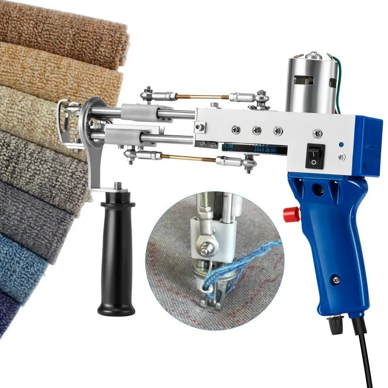 Electric Carpet Tufting Gun, Carpet Weaving Machine, Handheld Sewing  Tufting Gun Making Tool (Stud), 100-240V
