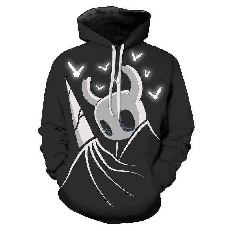 Hollow Knight 3D Prined sweater hoodie - Unisex Fashion Hollow Knight 3D Prined sweater hoodie - Unisex Fashion