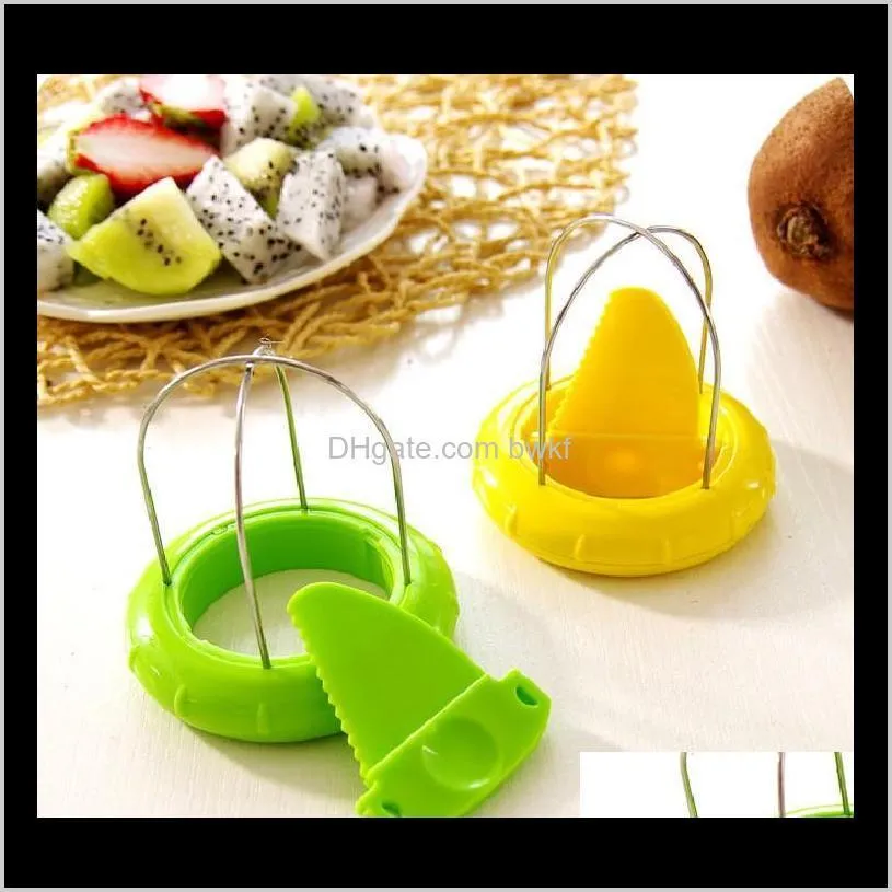 hot sale mini fruit kiwi cutter peeler slicer kitchen gadgets tools kiwi peeling tools for pitaya green