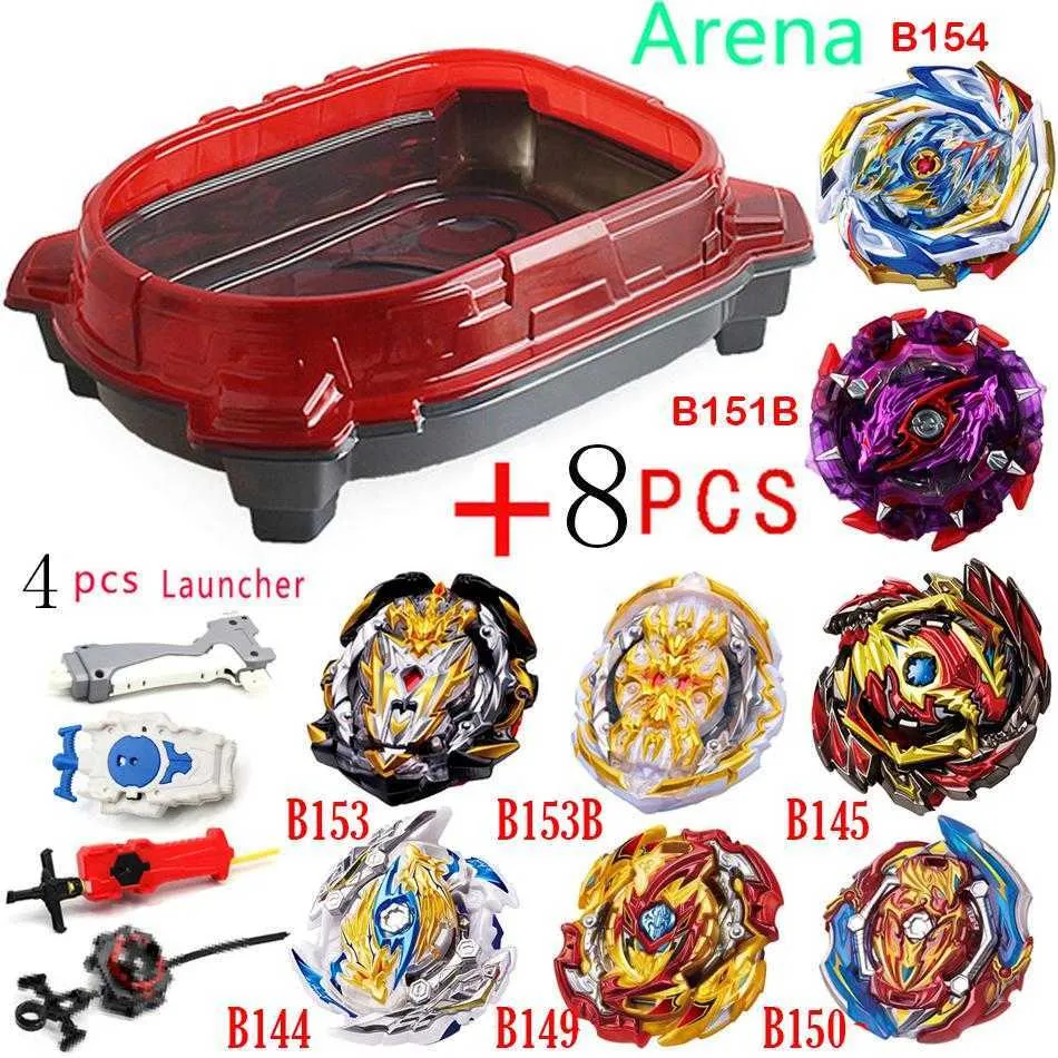 HOT Burst Set Beyblade Tops Toys Arena Bayblades Launchers Toupie Metal Burst Avec God Blayblade Top Bey Blade Blades Kid Toy X0528