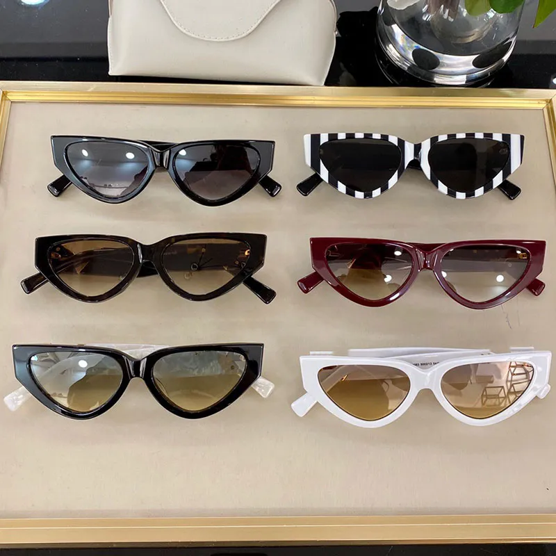 Lunettes de soleil yeux de chat pour femmes 4063 mode style classique femmes shopping voyage vacances plein cadre lunettes de conduite UV400 designer de haute qualité