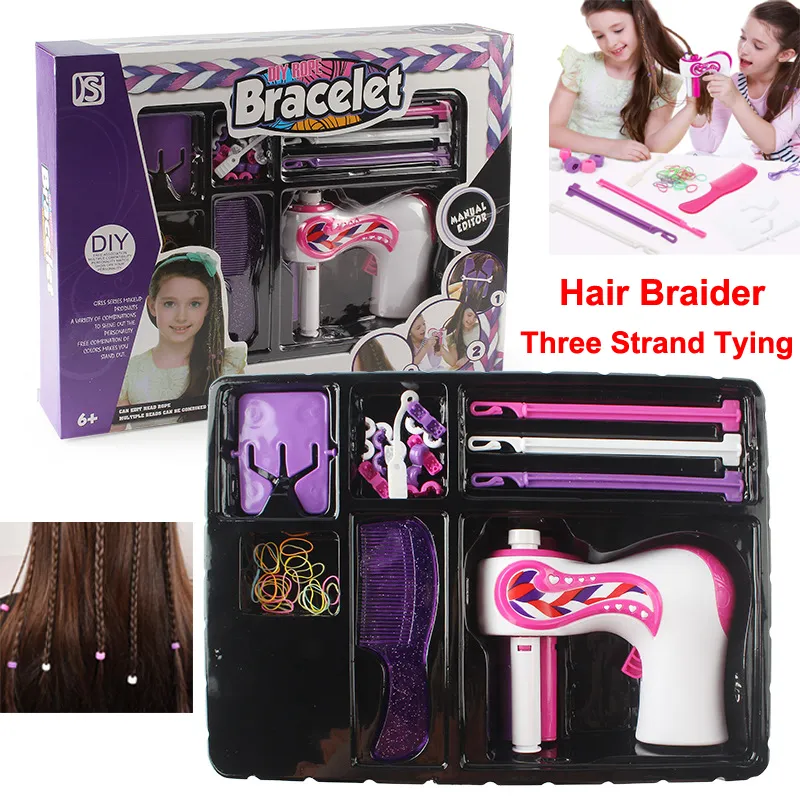 Automatic Hair Braider Electric Hairs Braiding Machine Three Strand
