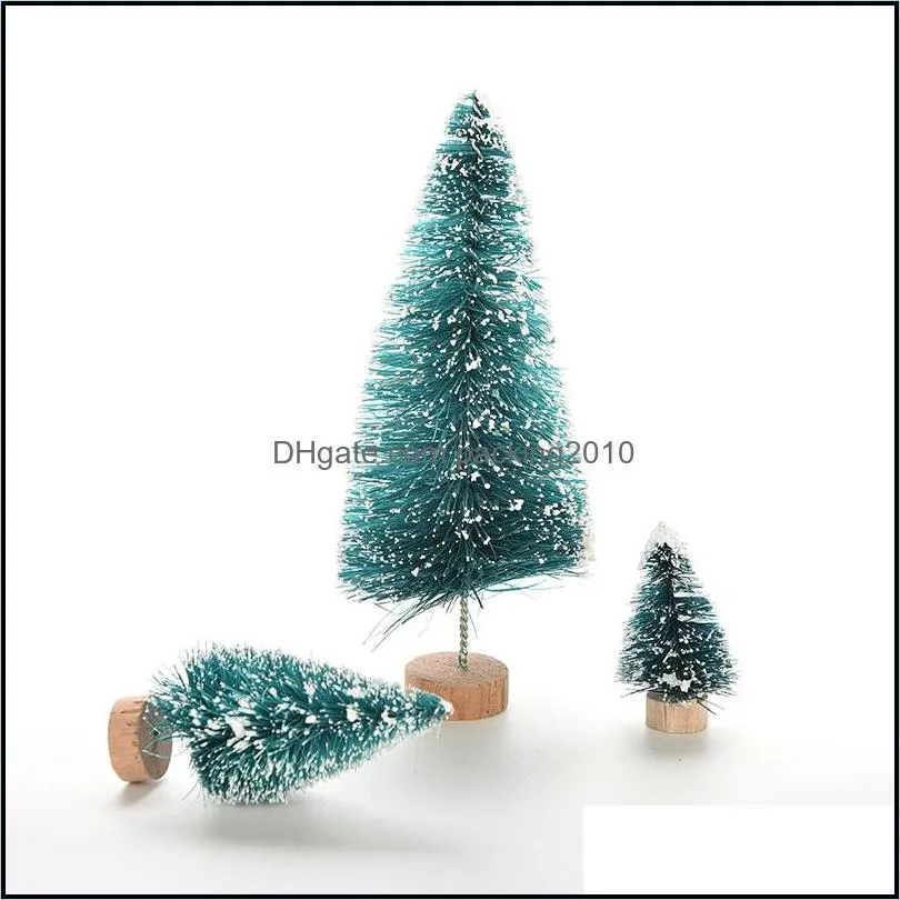 Christmas Decorations 1 Pcs Tree A Small Pine Placed In The Desktop Mini Decoration 3 Size