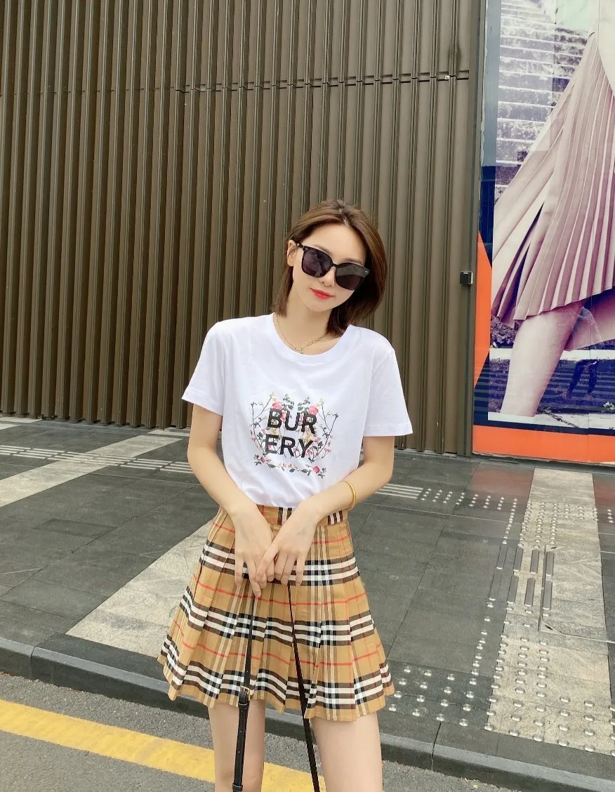 オンラインストア値下げ ラグジュアリーブランドtシャツとポーロス21新しいb家の手紙プリントtシャツイギリスのカジュアルラウンドネック半袖トップ 日本通販店 Apea Asia