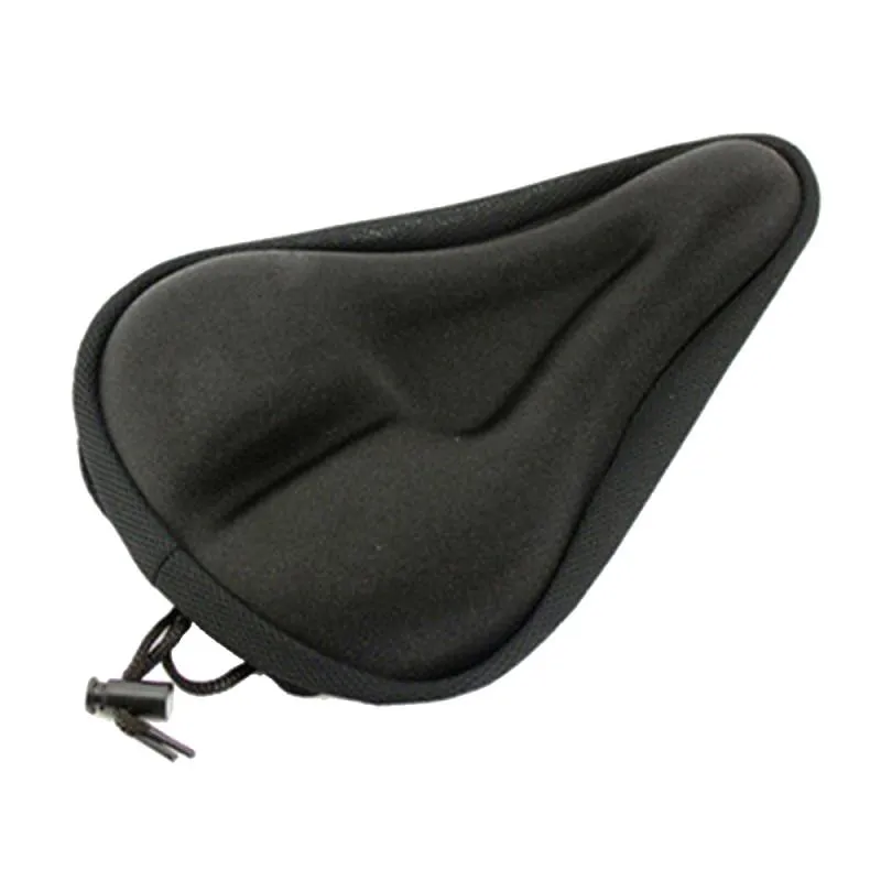 Coussin de siège de vélo Geld Gel large selle réglable Couverture pour hommes pour femmes, compatible avec le peloton, l'exercice stationnaire ou le vélo de croiseur