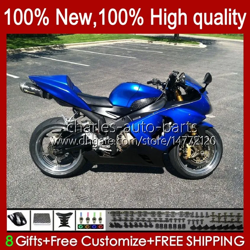 CarrozzerieﾠPerﾠKAWASAKIﾠNINJAﾠZXﾠ6Rﾠ600CCﾠ6ﾠRﾠZX636ﾠZX600CﾠZX6Rﾠ05ﾠ06ﾠCarrozzeriaﾠ7No.59ﾠZXﾠ636ﾠZX-600ﾠZ X-636ﾠ600ﾠ CCﾠ05-06ﾠZX600ﾠZX-6Rﾠ2005ﾠ2006ﾠOEMﾠCareneﾠKit stock blu