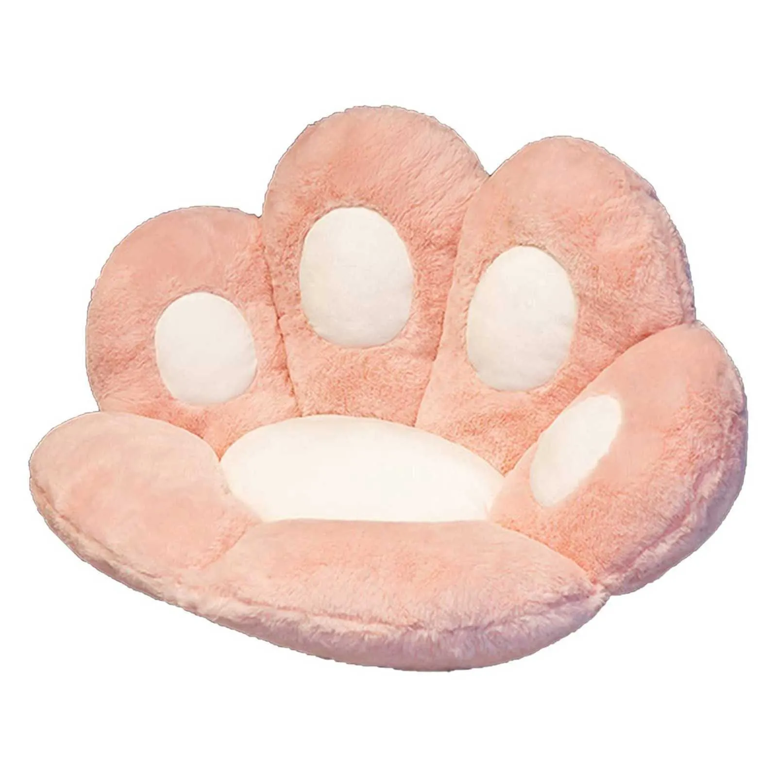 Soft Plush Cat Paw Pillow – 16" Fluffy Throw Cushion For Couch, Bed, Chair – Cute Decorative Gift For Cat Lovers & Cozy Home Decor
