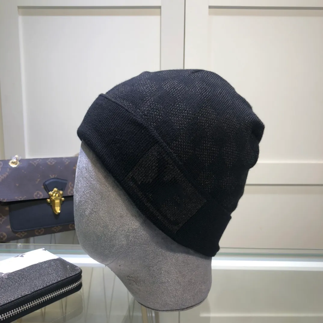 2021 cappelli a cuffia di alta qualità alla moda, cappelli lavorati a maglia sia maschili che femminili classici berretti in cashmere per il tempo libero all'aria aperta 6as