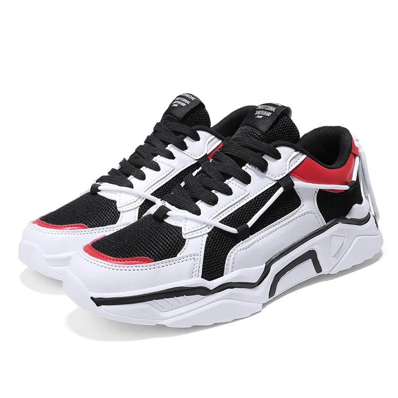 Sprzedaj Well Trenerzy Jogging Walking Athletic Running Shoes Oddychające i lekkie męskie Damskie Sportowe Sneakers Spring Fall