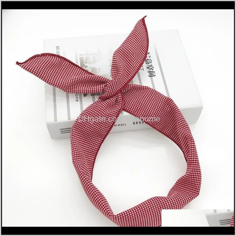 comfortable rabbit ear scrunchies yiwu factory directly sale high quality wholesale custom baby headband baby accessories