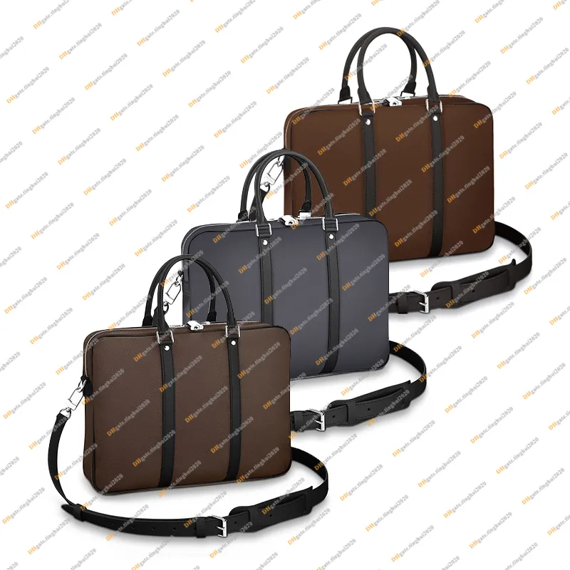 Moda masculina casual designe pasta de luxo bolsa para computador corpo transversal bolsa mensageiro bolsa de alta qualidade top 5a m52005 n41478 bolsa bolsa