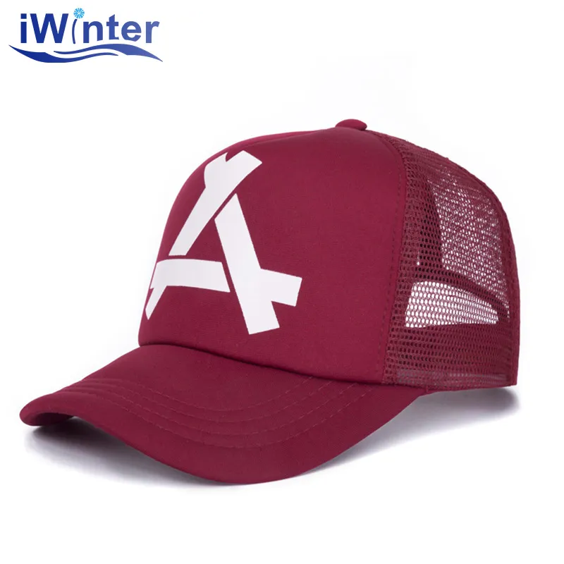 Iwinter New Summer Baseball Mash Cap Snapback Hat Fashion Baseball Hats Trucker Regolabile Cappello Hip Hop Donne Uomo