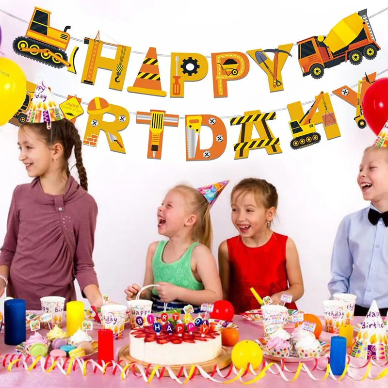 Tema Camion Dei Pompieri Kit Ghirlanda Di Palloncini Foil Fai Da