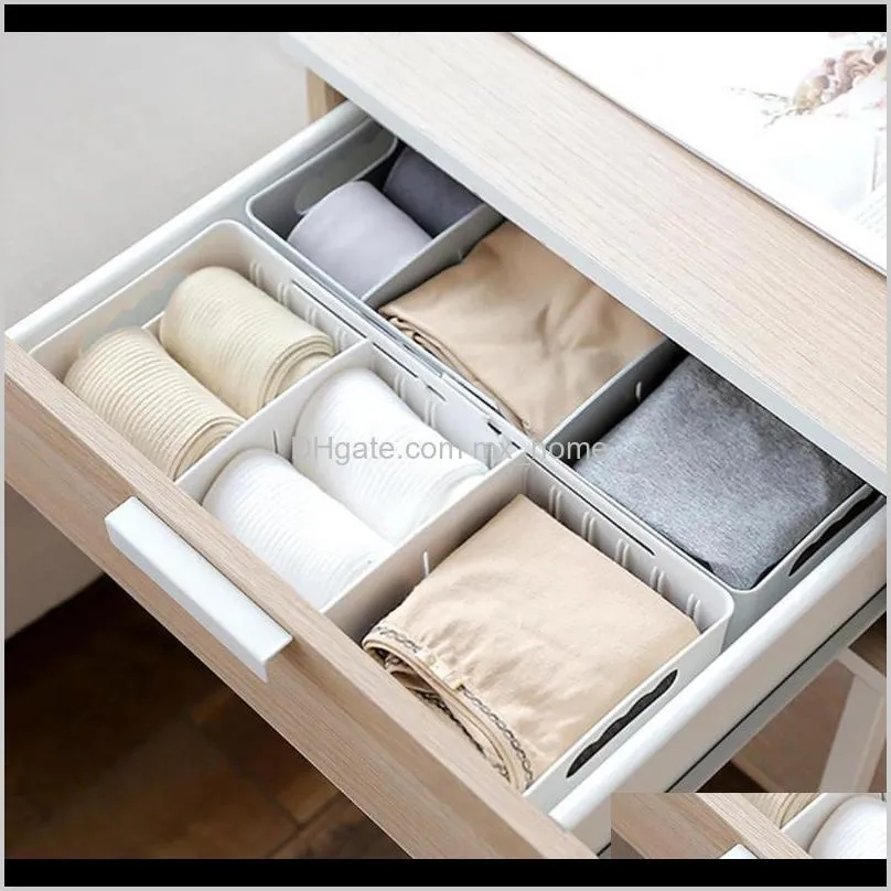 retractable drawer storage box household wardrobe underwear socks organizer drawers