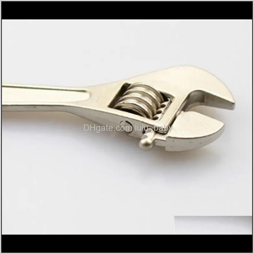 new spanner keychain alloy car key ring adjustable spanner adjustable wrench gifts wedding souvenirs wedding supplies for men man