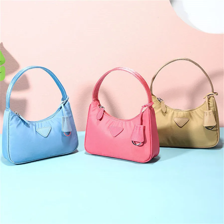 2021 Top quality Re-edition 2000 tote Nylon leather Bag Luxury Women`s Underarm Shoulder bags Crossbody Handbag