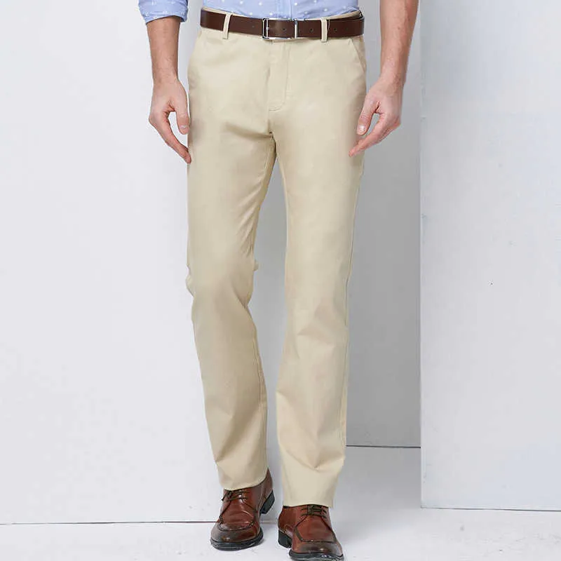 2019 Summer Autumn New Mens Business Casual Pants Fashion Solid Color Stretch Pants Brand Slim Khaki Trousers Male Plus Size 40 X0615 From 8 42 DHgate