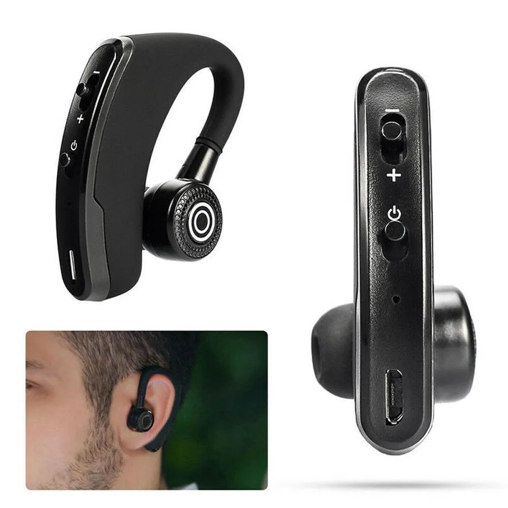 V9 CSR Zestaw głośnomówiące Bezprzewodowe Earbuds Słuchawki Bluetooth Słuchawki Hałas Zmniejsz Słuchawki Business Silnik z Mic Control Control Sport Auriculares