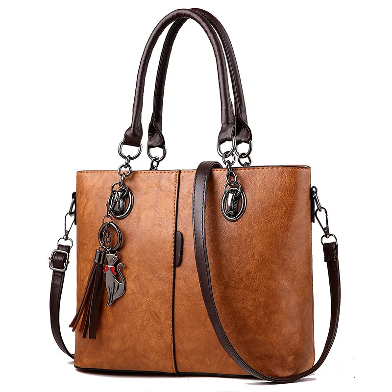 HBP Totes Borse Borse a tracolla Borsa da donna Borsa Zaino da donna Tote Borsette Pochette in pelle marrone Portafoglio moda M069