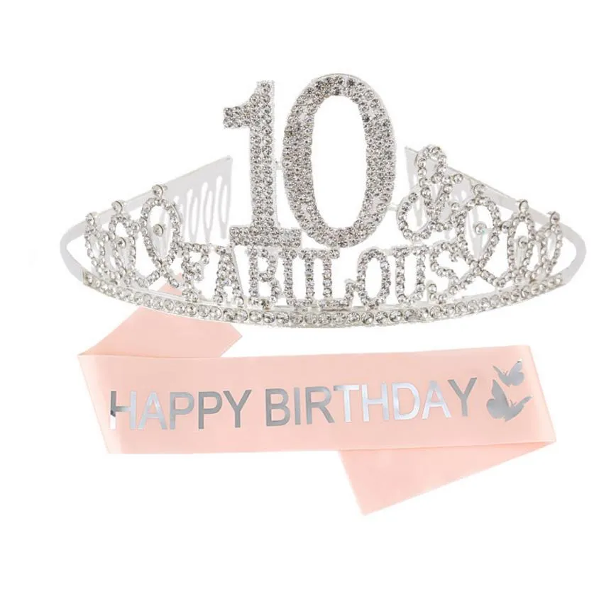 20th Birthday Decorations For Women Including 20th Birthday Sash, Birthday  Crown, Rose Gold 20th Birthday Gifts For Women Birthday Party Favor  Supplies.