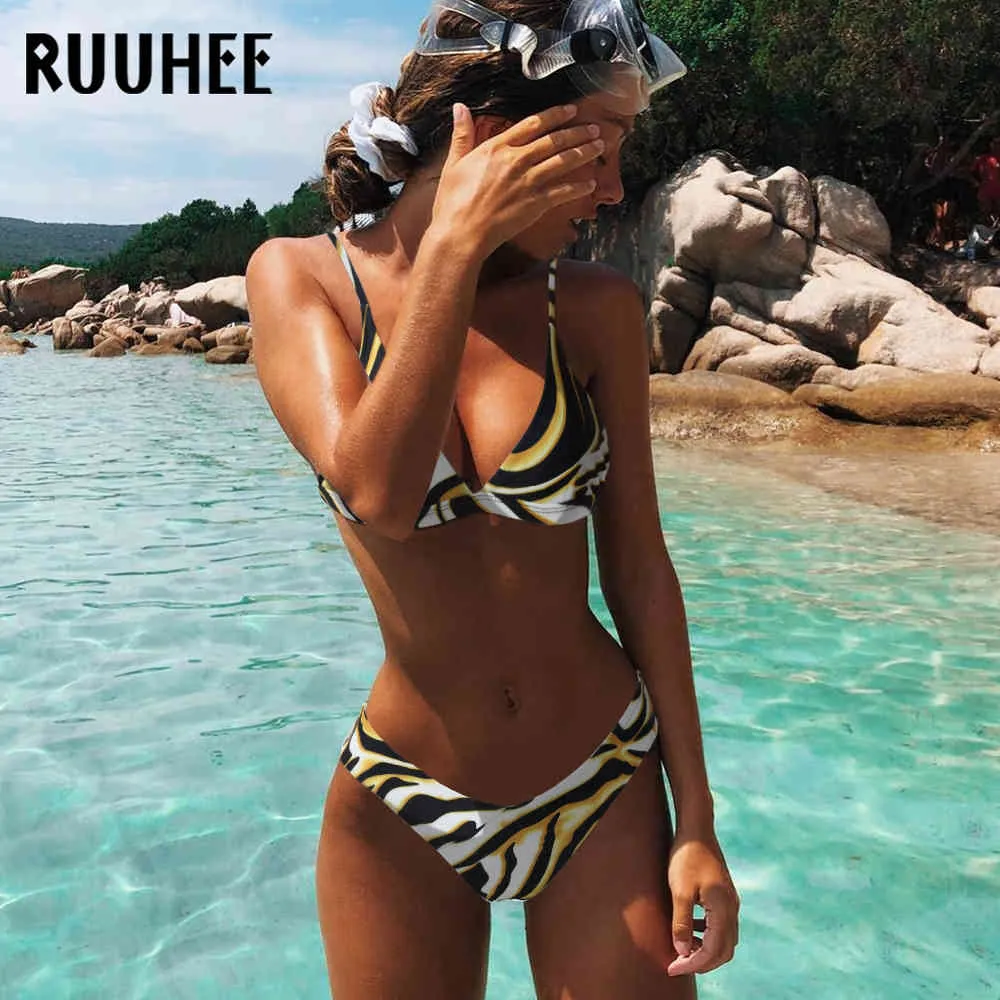 RUUHEE Brazilian Bikini Swimwear Women Swimsuit Micro Bikini Set Push Up  Bathing Suit Beach Wear Maillot De Bain Femme 210407 From Cong03, $9.65