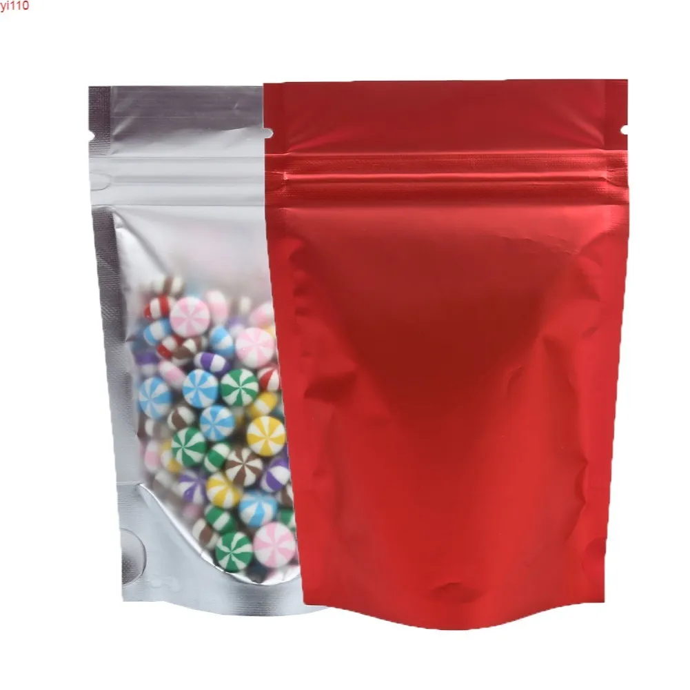 SHXWELL 50 Bolsas De Ylar De 1 Cuarto De Galón Para Alacenaiento De Alientos, 7 X 10